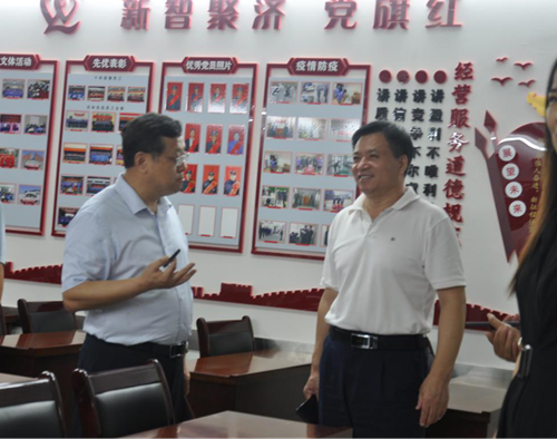 濟南市德州商會領(lǐng)導(dǎo)蒞臨連心物業(yè)進行工作交流指導(dǎo)