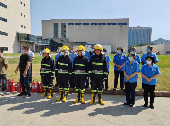 濟(jì)南連心物業(yè)舉行2022年下半年東部片區(qū)消防演練培訓(xùn)
